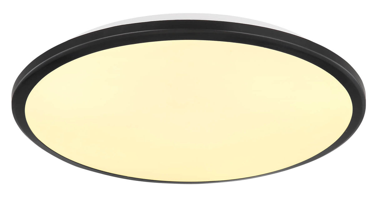 Plafonnier Xander noir mat