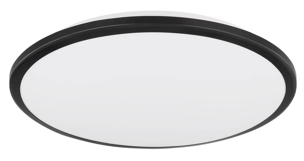 Plafonnier Xander noir mat