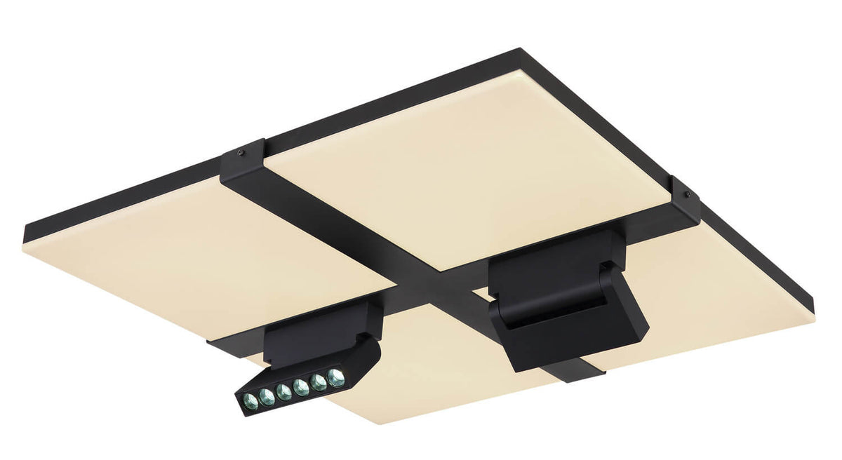 Plafonnier Villsi blanc mat
