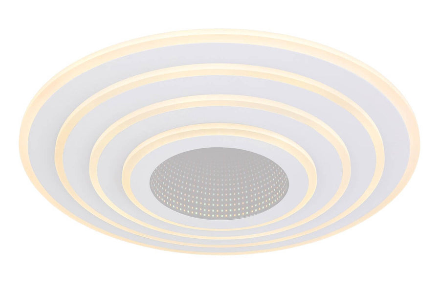 Plafonnier Jocelyn blanc mat, Ø 42 cm