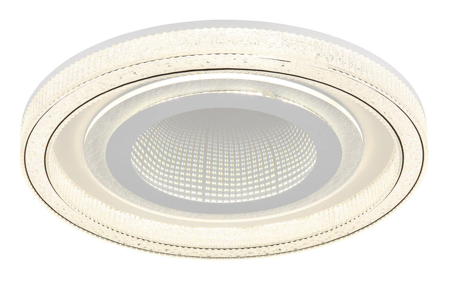 Plafonnier Alsuna blanc mat