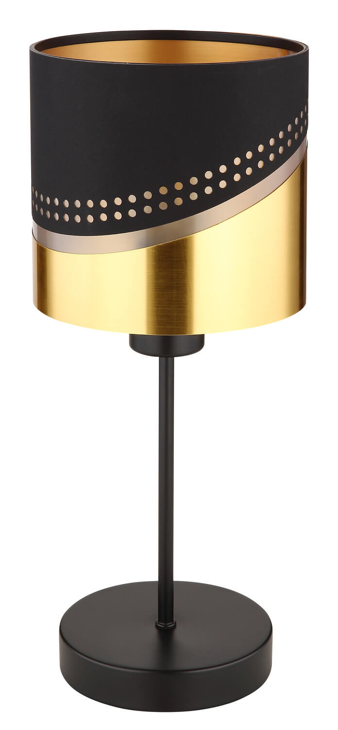 Lampe à poser Or noire mat