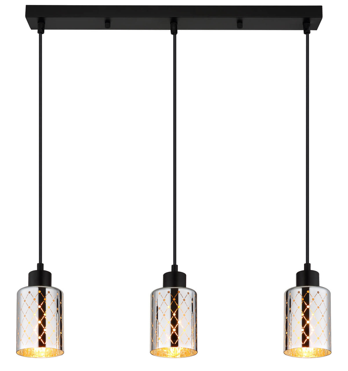 Suspension Alonso noire mat (54316-3H)