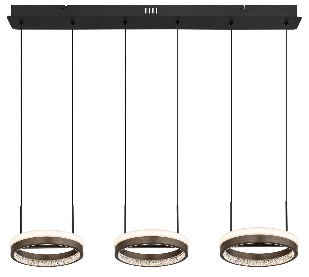 Suspension Della noire mat (67179H2)