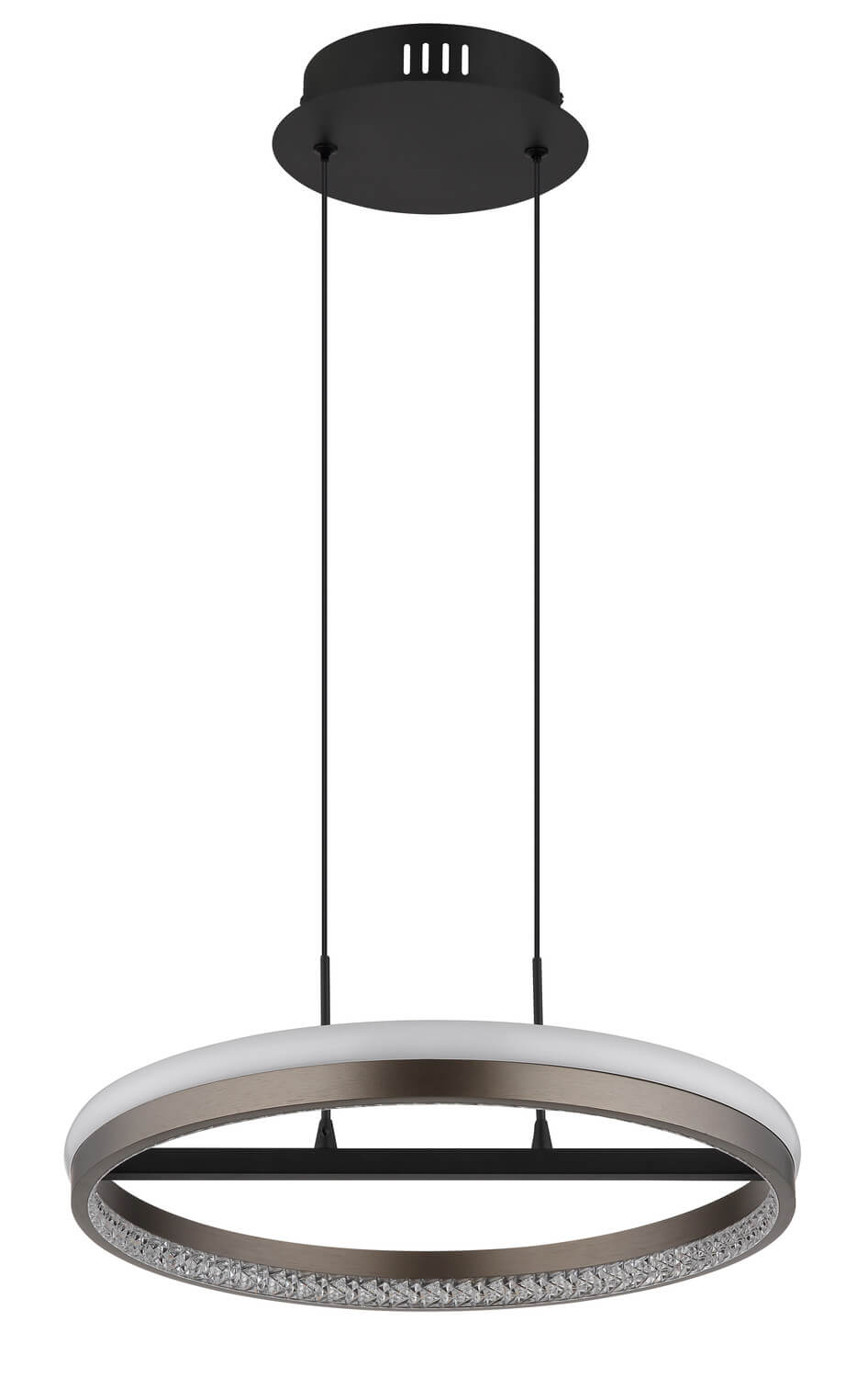 Suspension Della noire mat (67179H)