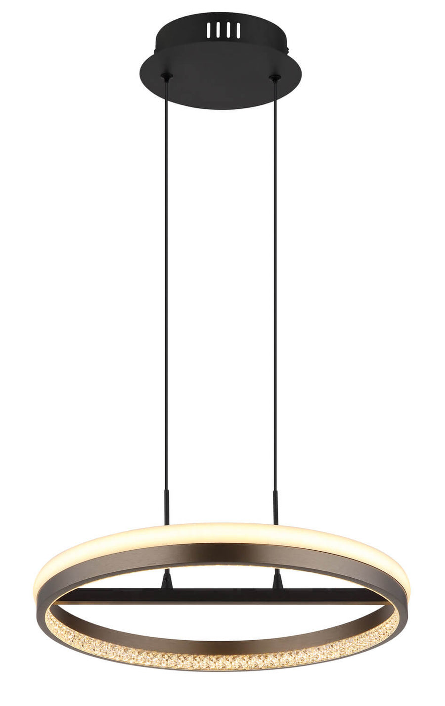 Suspension Della noire mat (67179H)