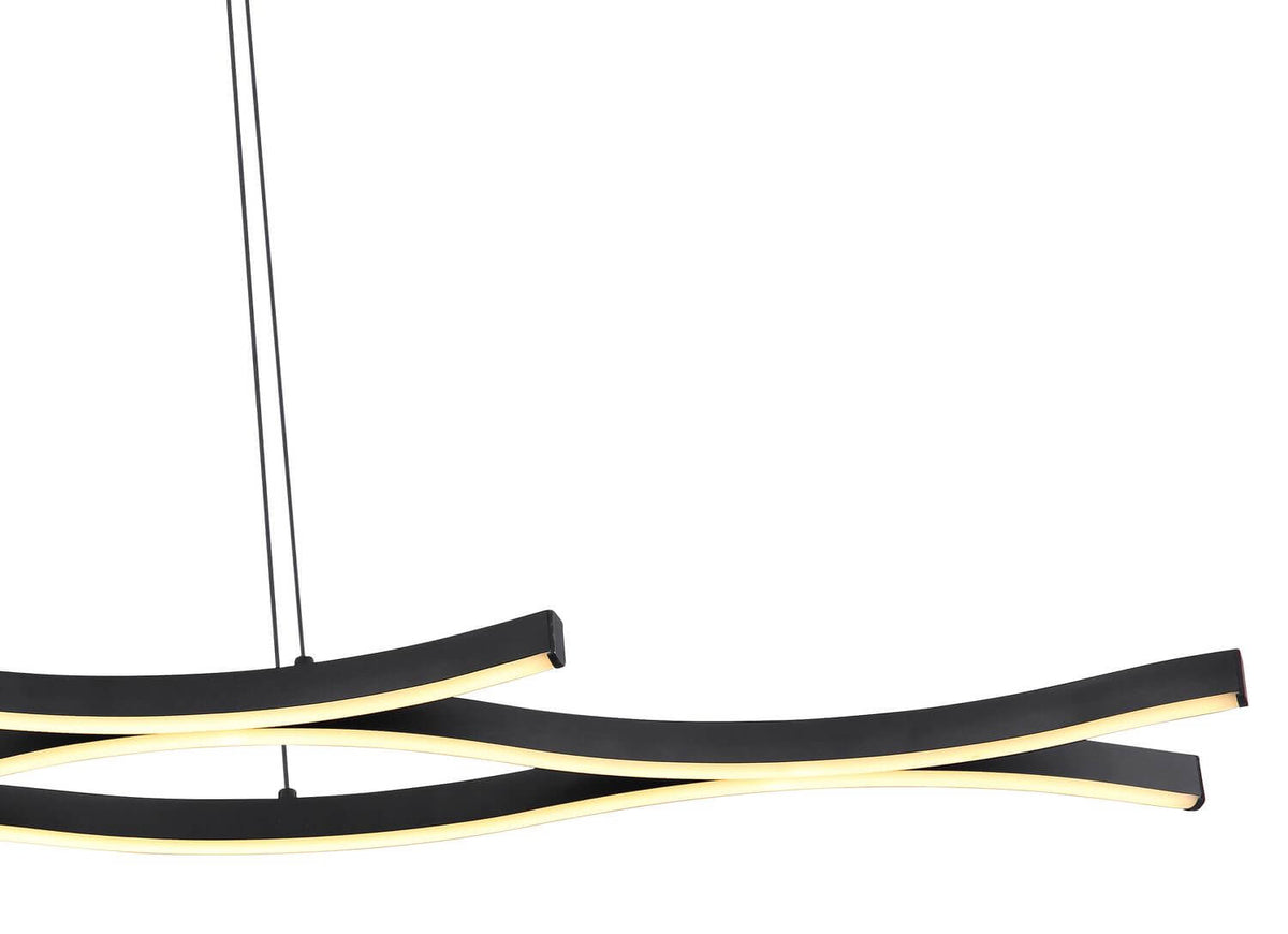 Suspension Geronimo noire mat (67206H)