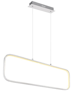 Suspension Silla nickel satiné