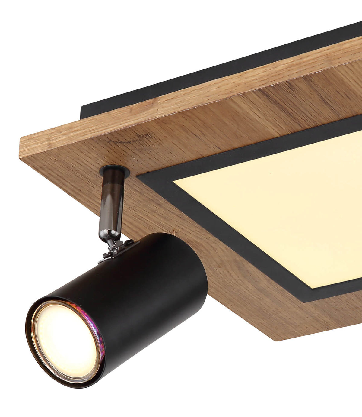 Plafonnier Ulla noir mat