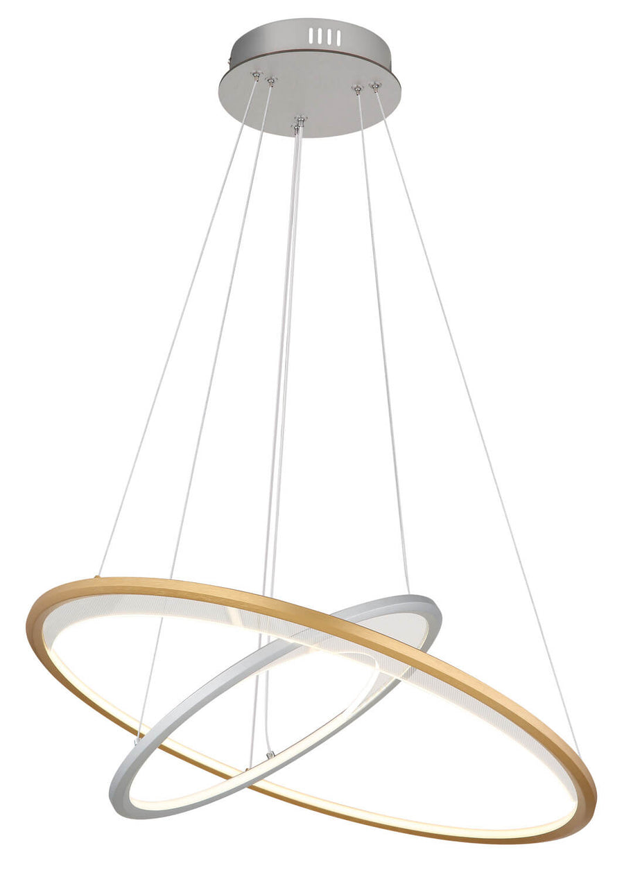 Suspension Umbra argentée
