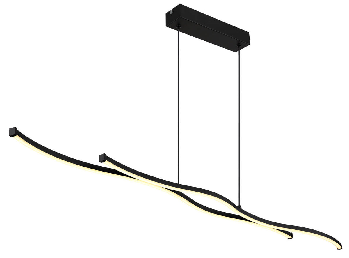 Suspension Boyd noire mat