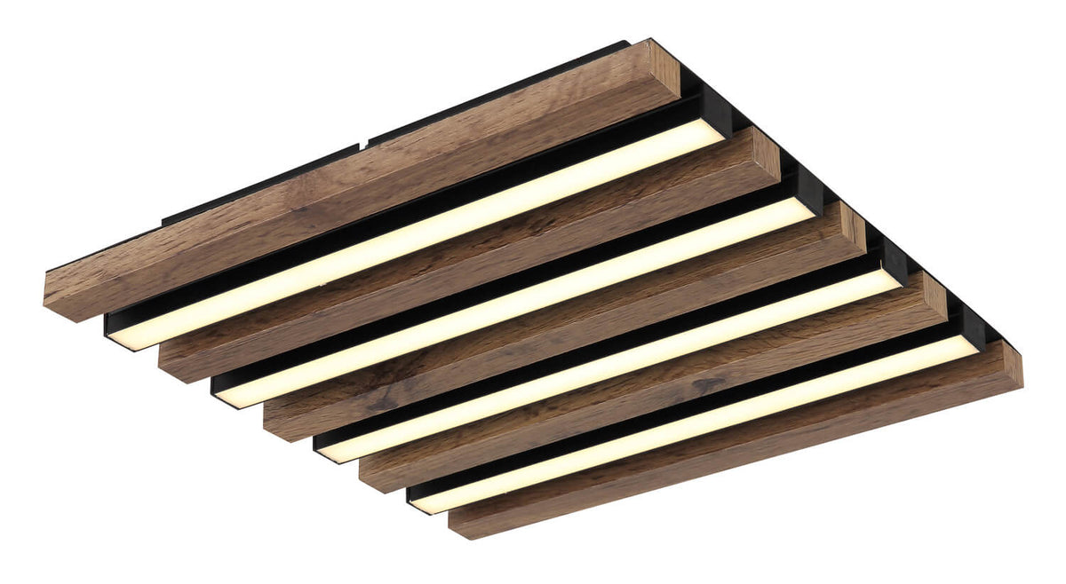 Plafonnier Hayden noir mat