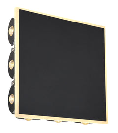 Applique murale Saidy noire mat, H 22 cm