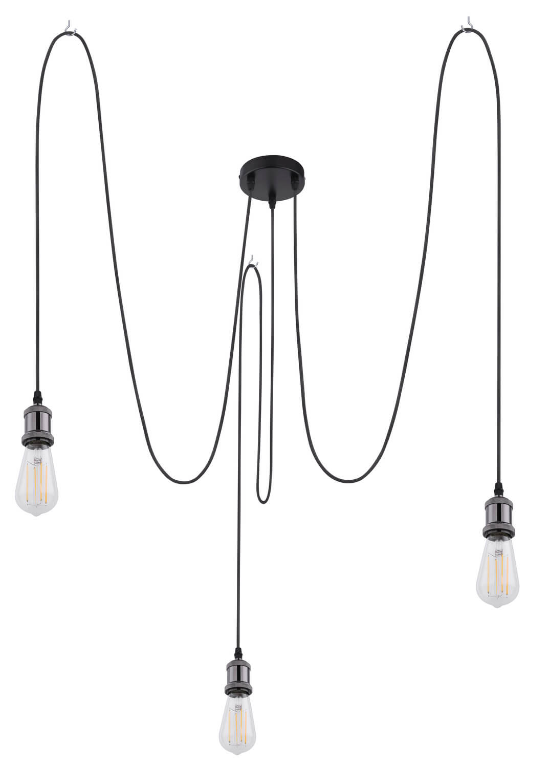 Suspension Oliver noire