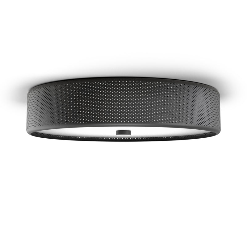 Plafonnier Grain L, noir mat