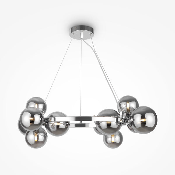 Dallas Suspension luminaire argenté