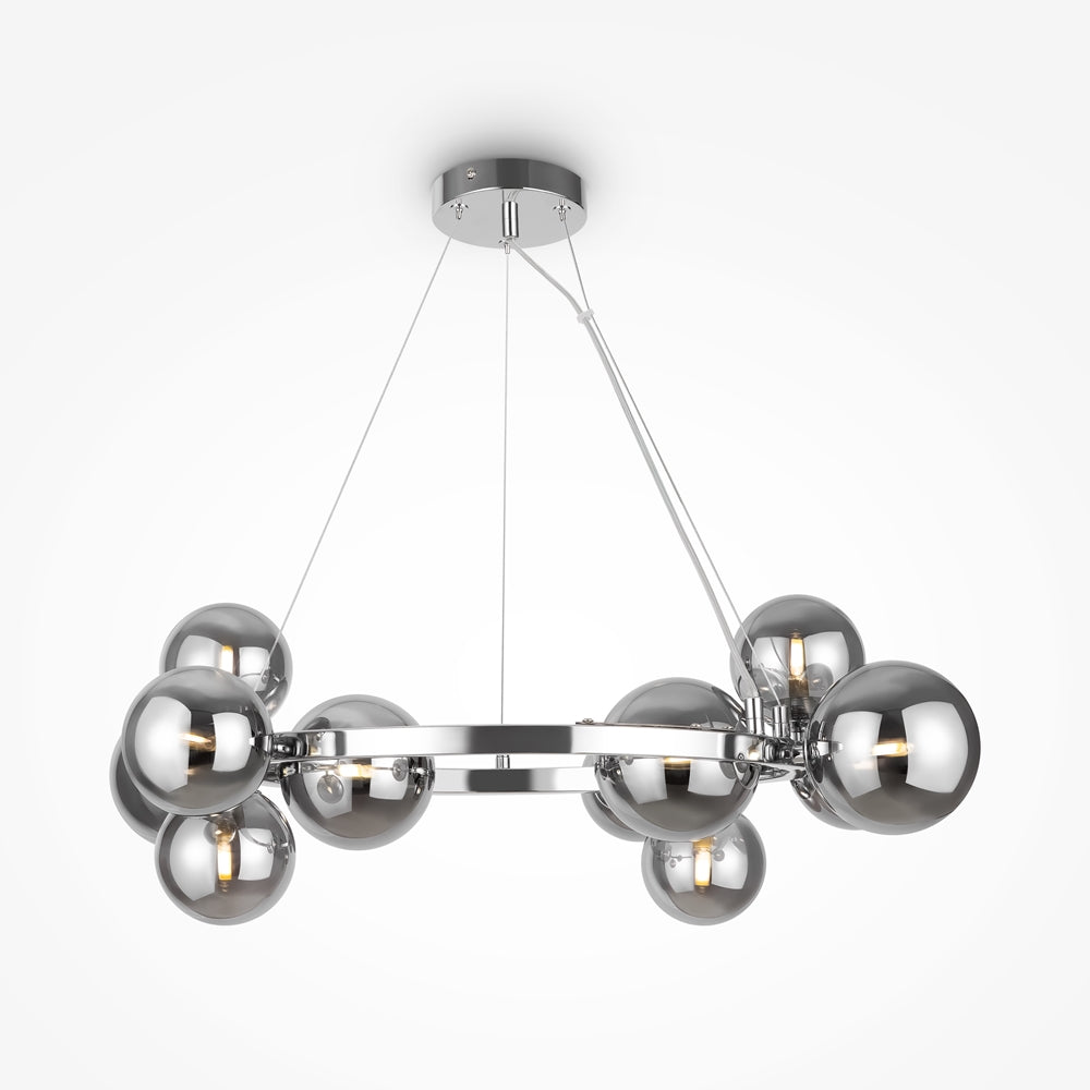 Dallas Suspension luminaire argenté