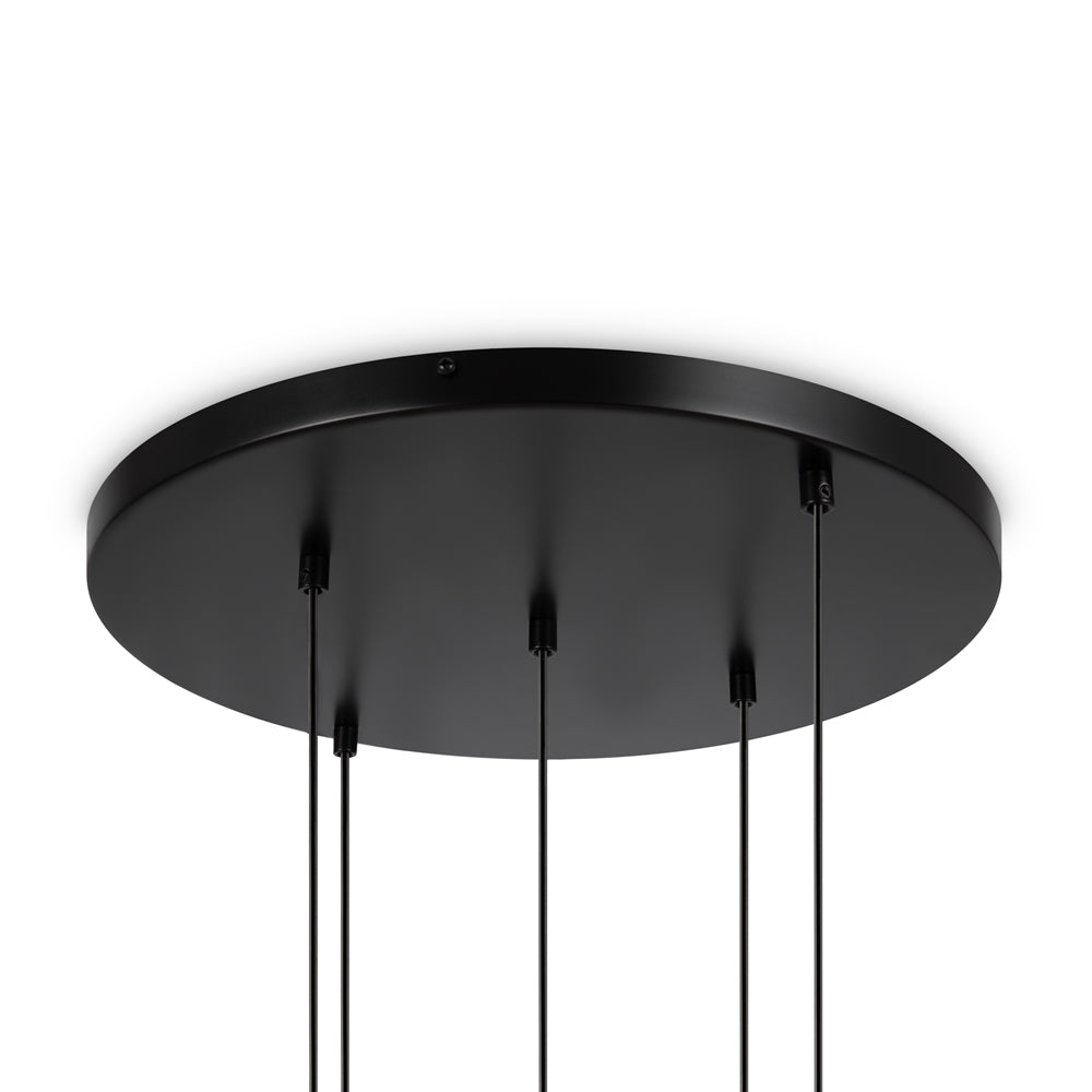 Basic form Suspension luminaire noir
