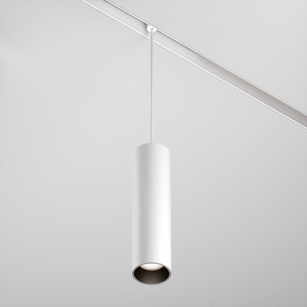 Focus LED Suspension luminaire blanc