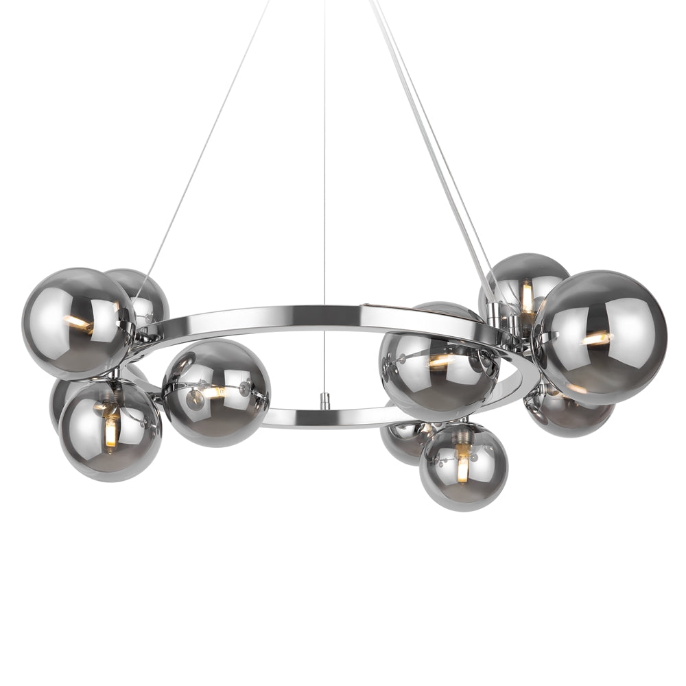 Dallas Suspension luminaire argenté