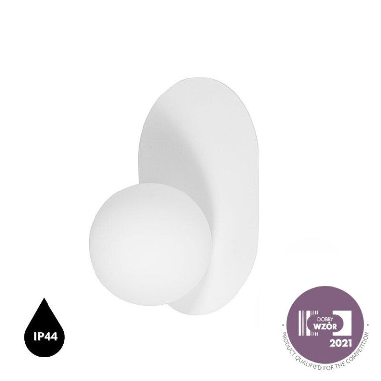 Applique murale HANEA IP44 Blanc