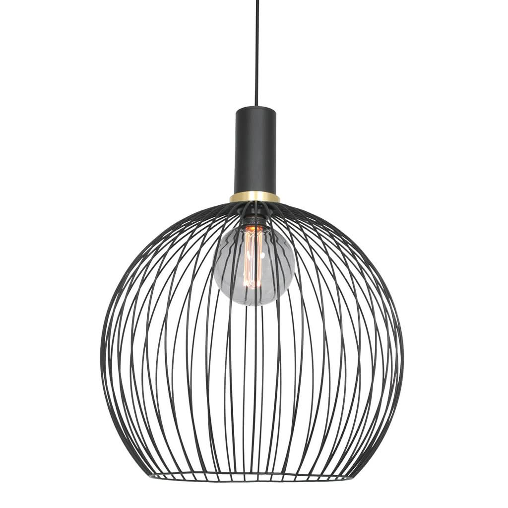 Suspension Aureole 3068ZW Noir | Designix - - https://designix.fr