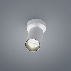 Plafonnier Riwa blanc, H 12 cm