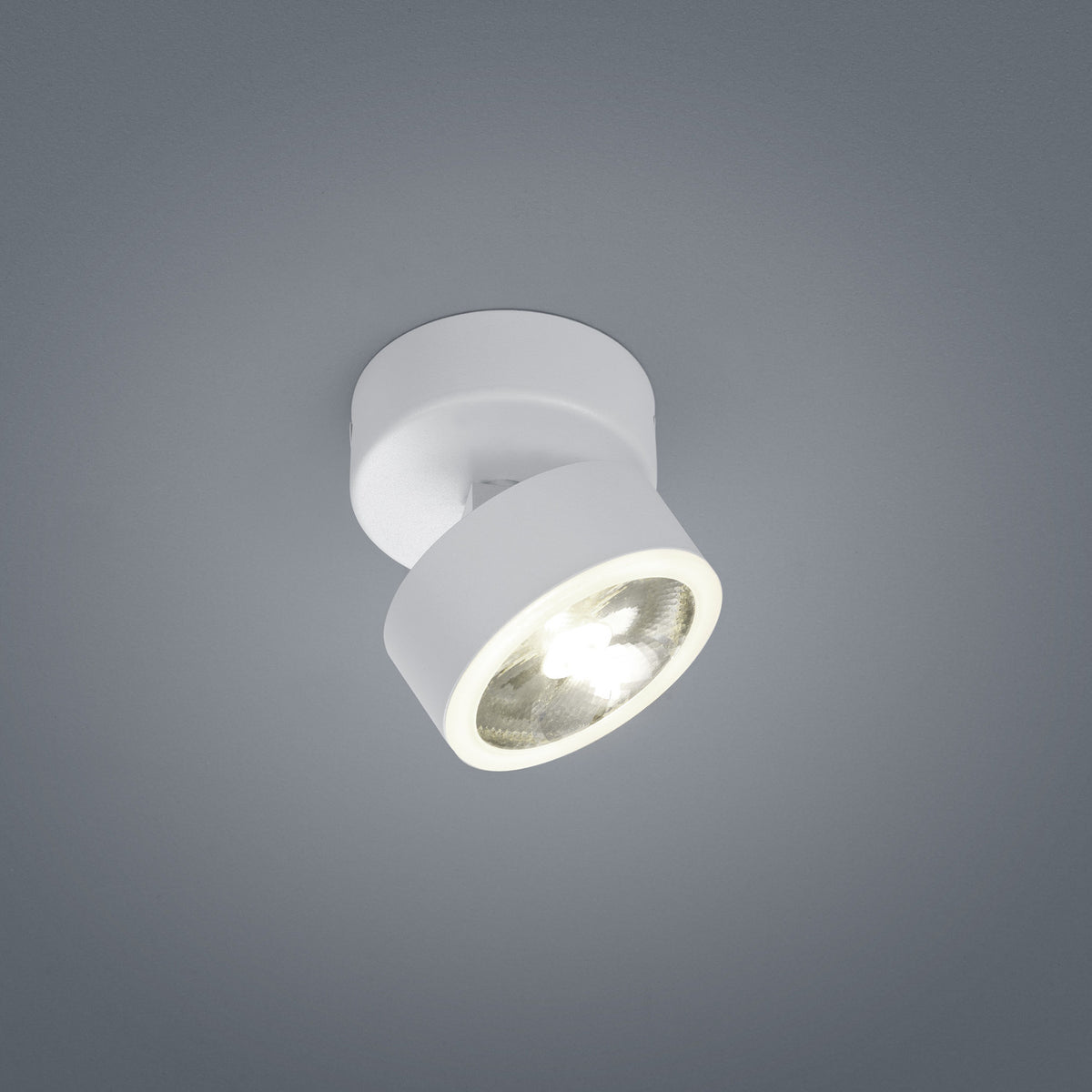 Plafonnier PAX blanc, Ø 8 cm