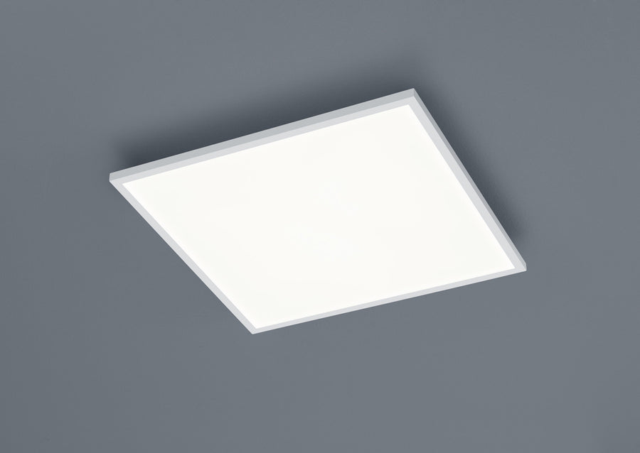Vue rapprochée du cadre fin blanc et de la surface diffusante