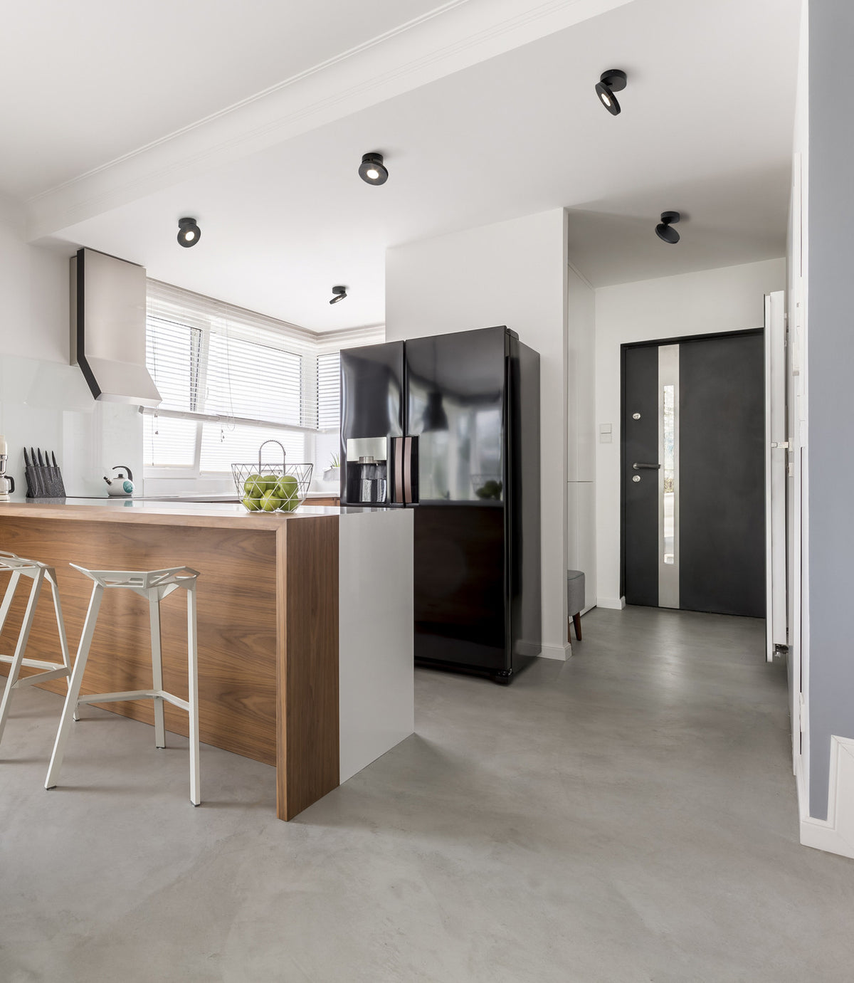 Plafonnier extérieur Goto blanc