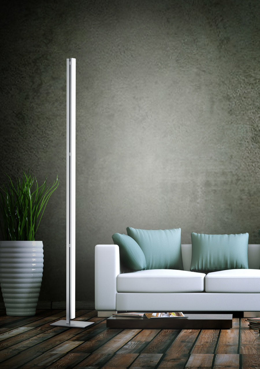 Lampadaire Venta nickel