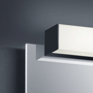 Applique murale Lado noire, L 120 cm