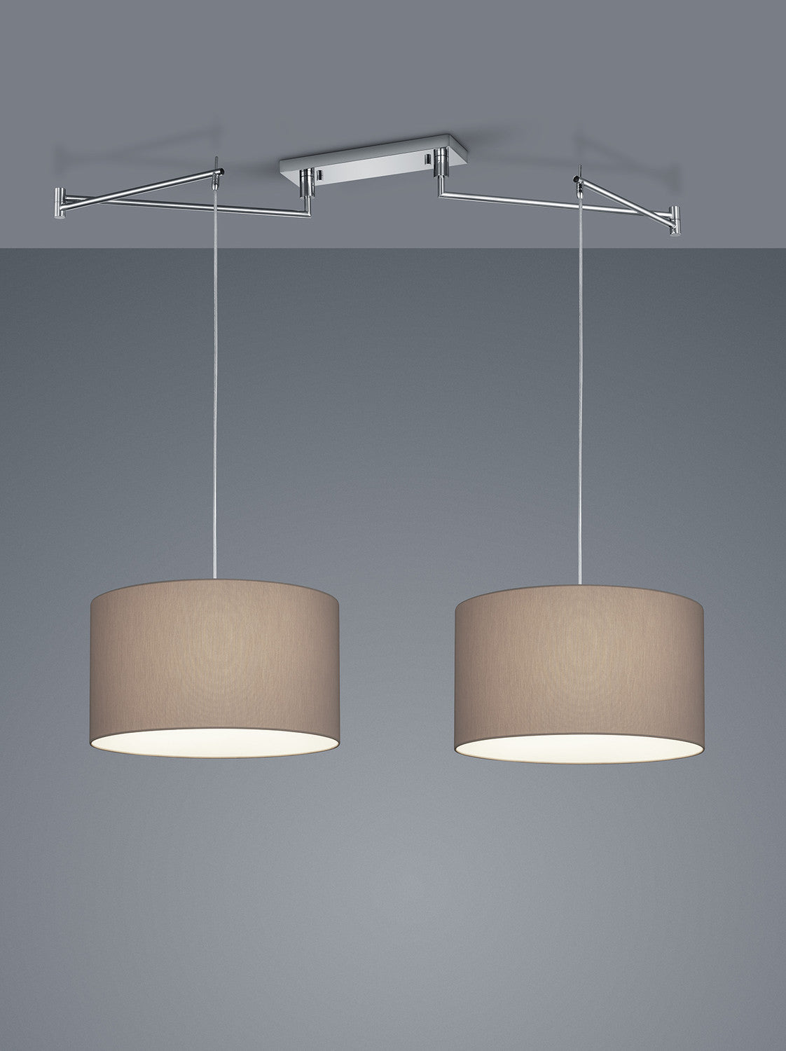 Suspension Certo 2 lumières chromée (26/1847.04/9288)
