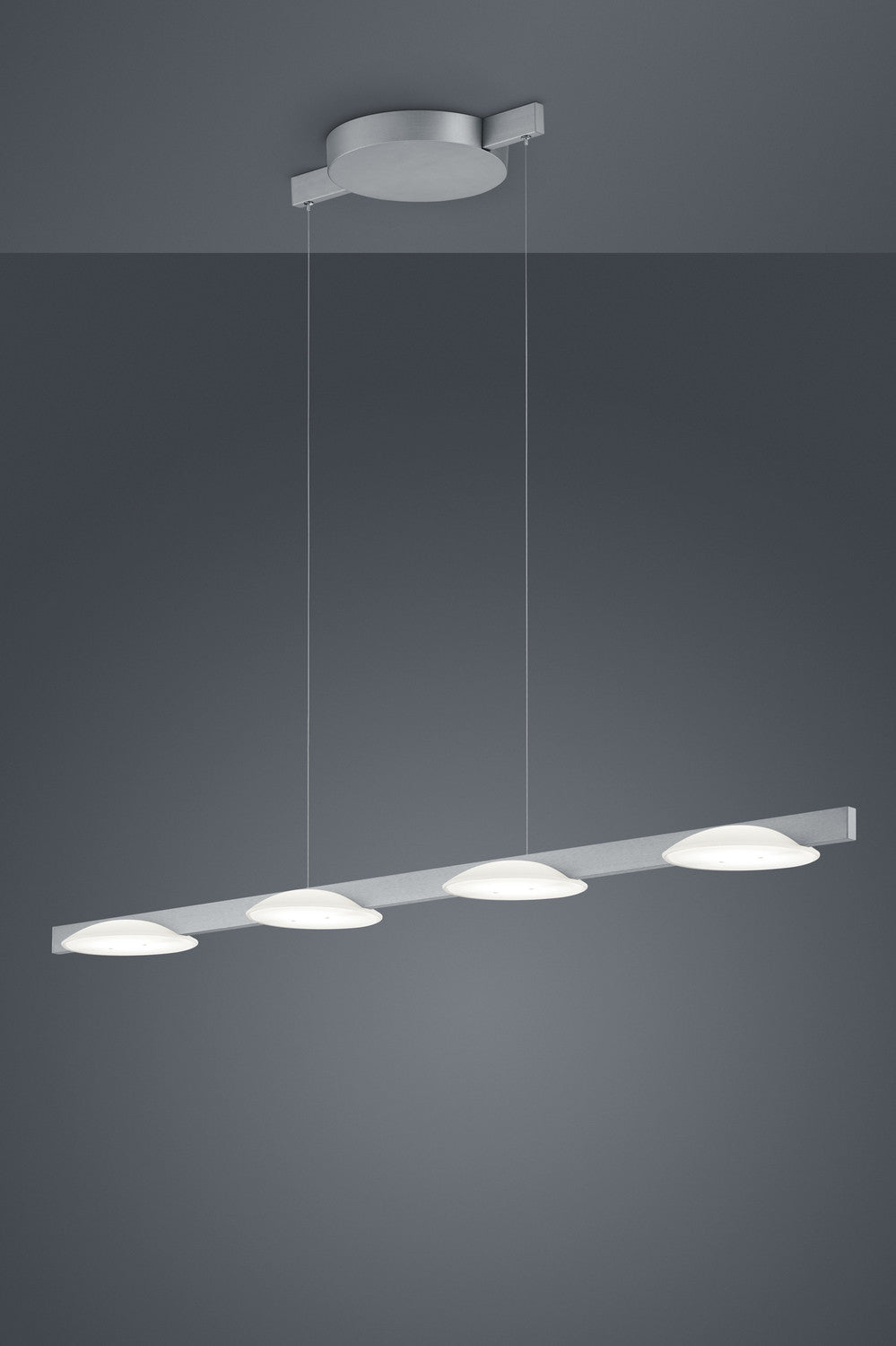 Suspension Pole nickel, L 125,5 cm