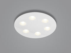 Plafonnier Nomi blanc, Ø 49 cm