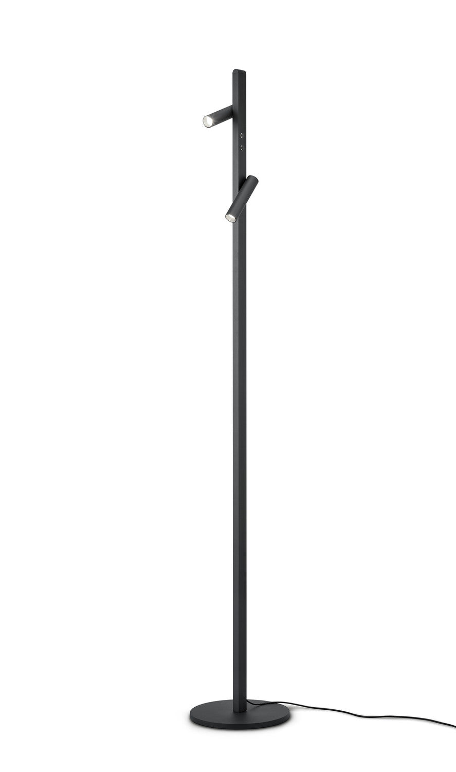 Produit entier sur fond blanc, silhouette élancée et socle circulaire plat