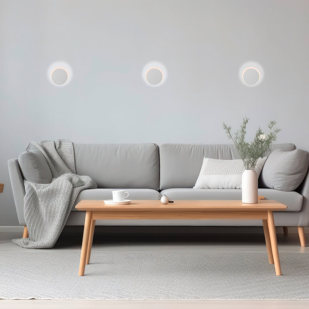 Applique murale Sun-B blanche