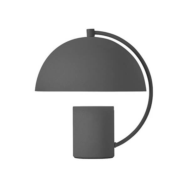 Lampe à poser sans fil Hedda noire, H 17,5 cm