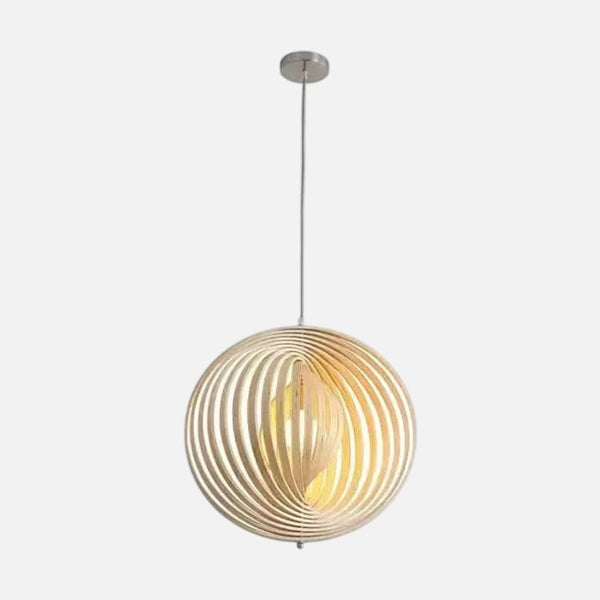 Suspension boule bois | Nira