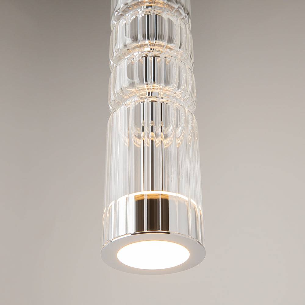 Ordo Suspension luminaire argenté