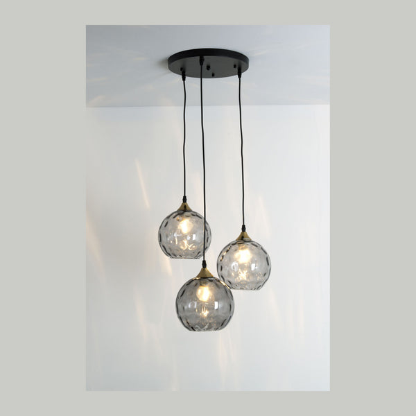 Suspension Milano 3 lumières