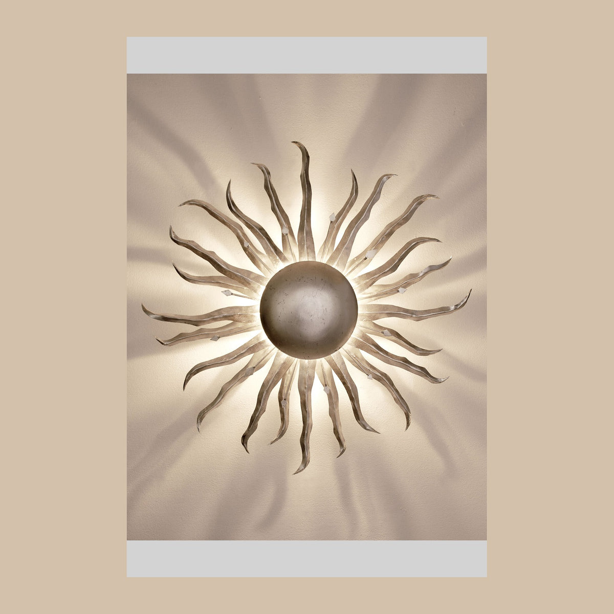Applique murale Sonne Grande 2 lumières