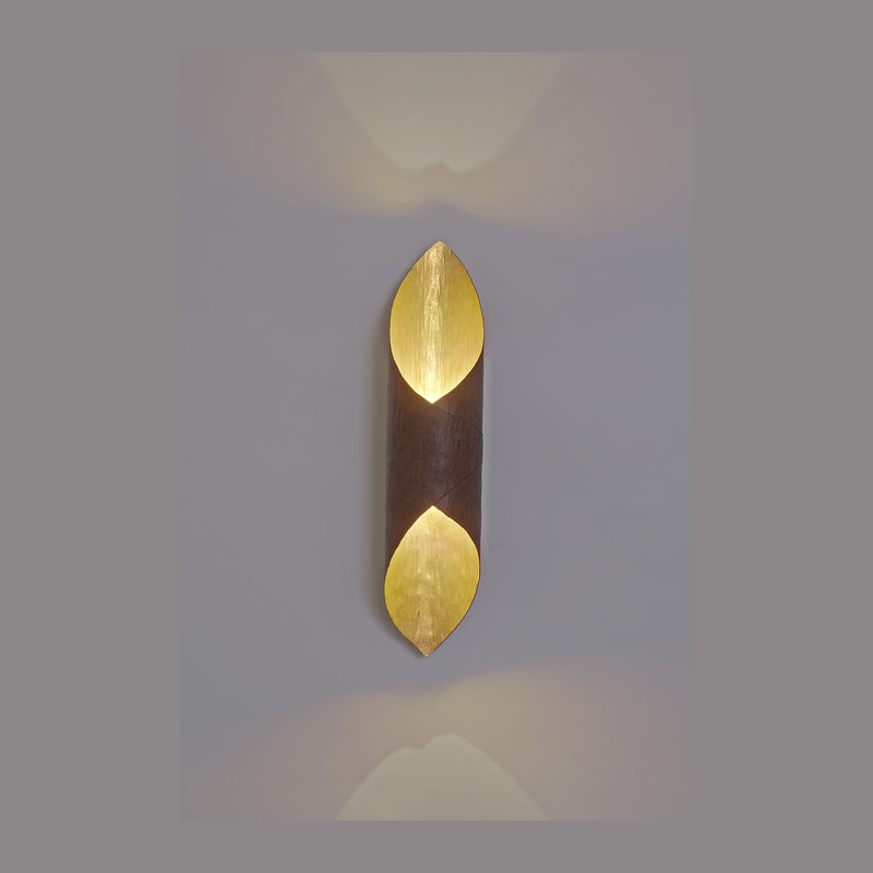 Applique murale Organo 2 lumières, H 40 cm