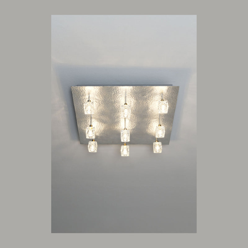 Plafonnier Lucente 9 lumières