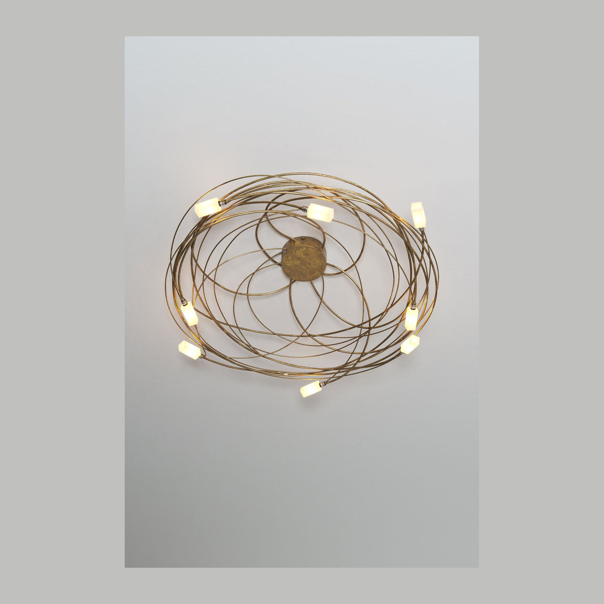 Plafonnier Cittadella 8 lumières