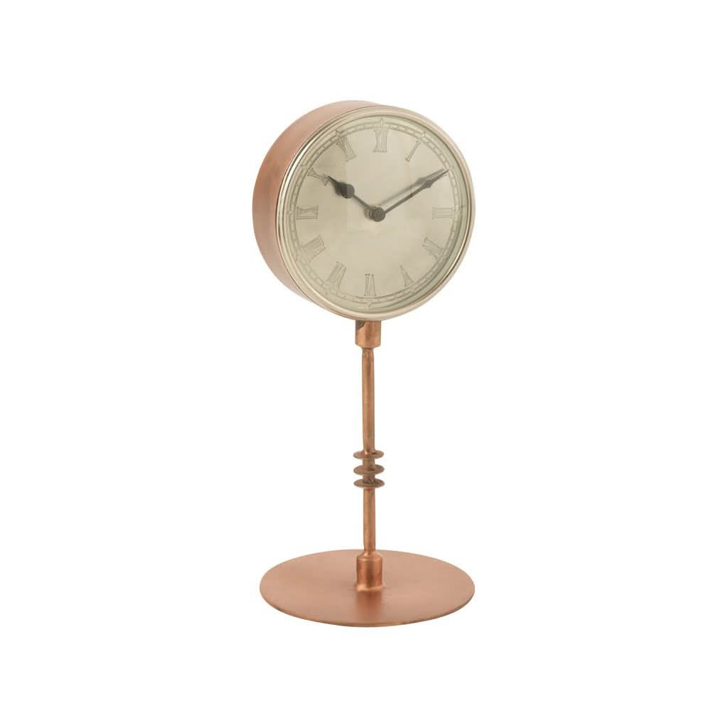 Horloge Métal Cuivre Antique Petite - Designix