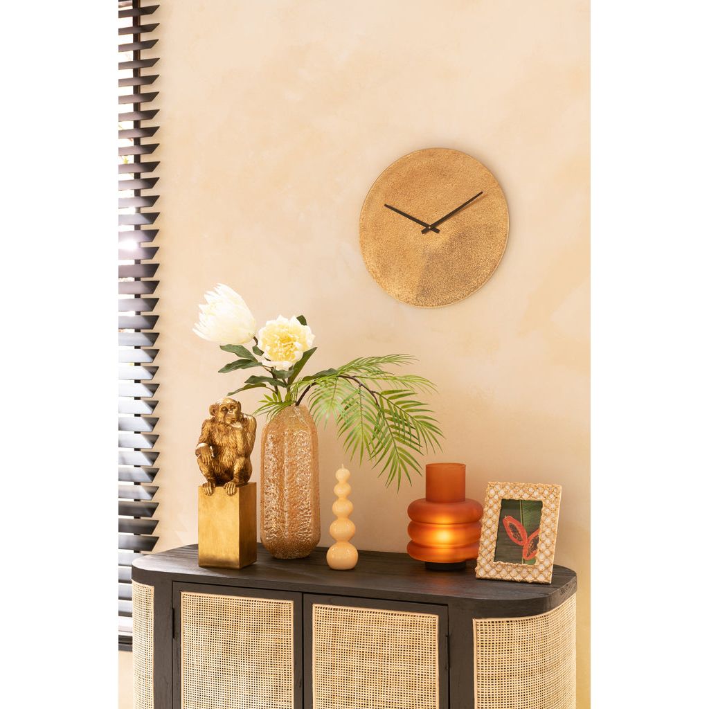 Horloge Métal Doré Petite - Designix