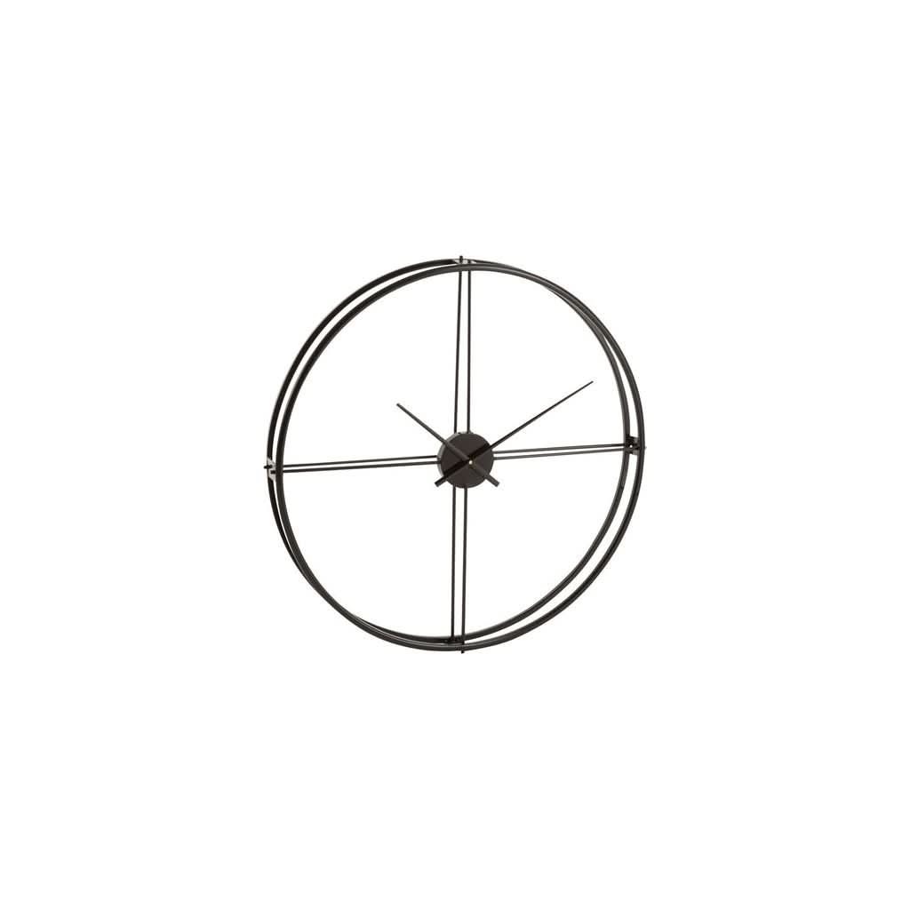 Horloge Métal Noir Petite Taille - Designix