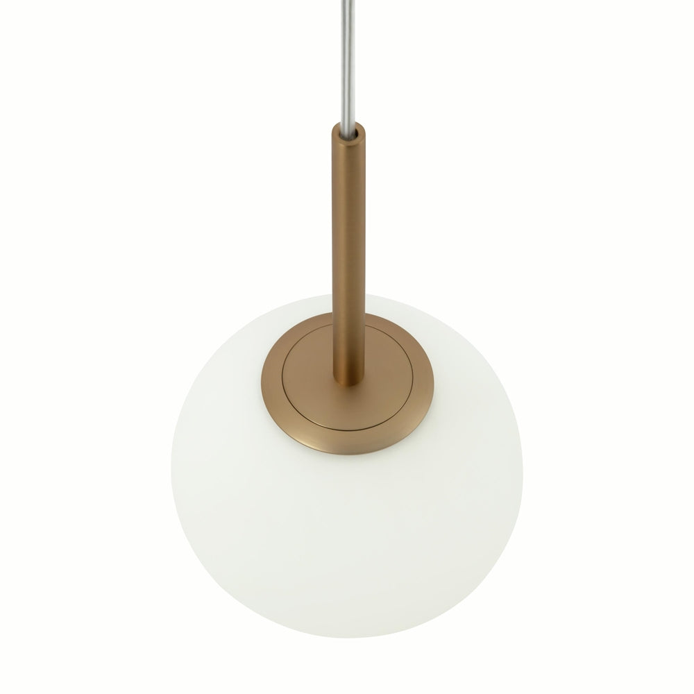 Basic form Suspension luminaire doré