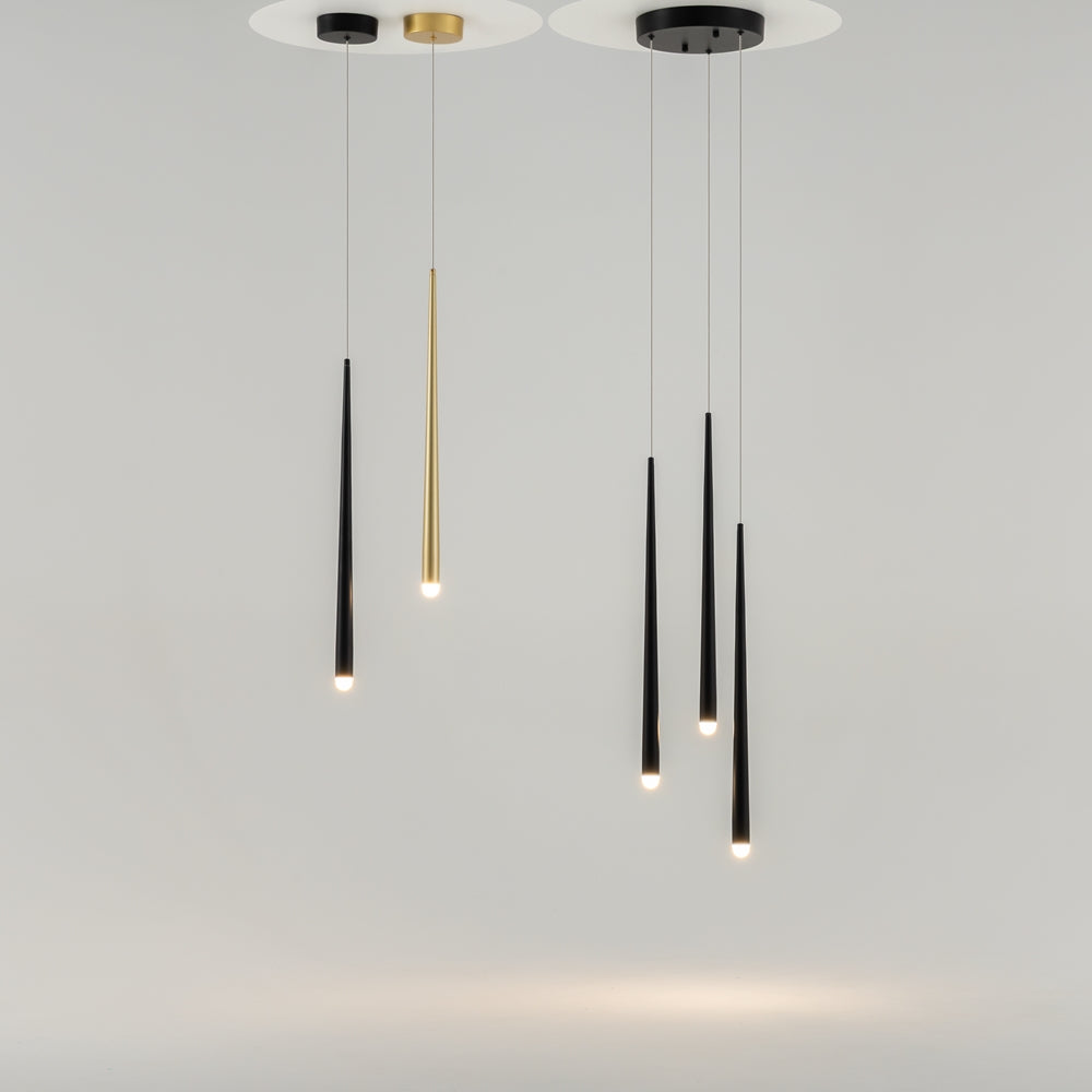 Cascade Suspension luminaire noir
